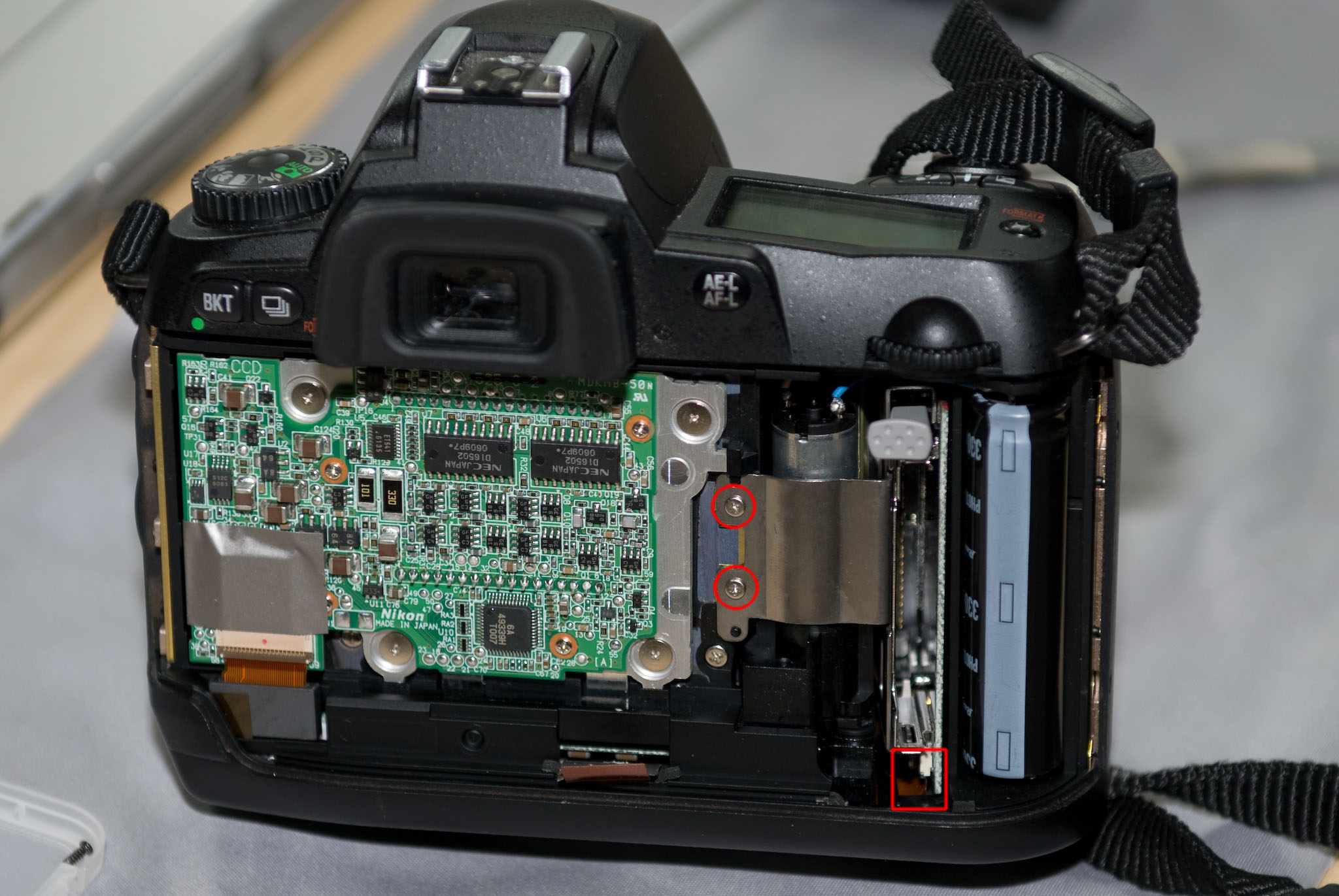 D70s Camera Repair How-To – stephan mantler